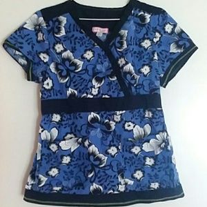 Koi Scrub Top